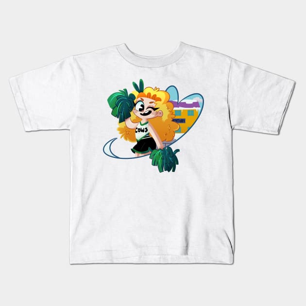 Bebe Stevens Kids T-Shirt by scribblekisses